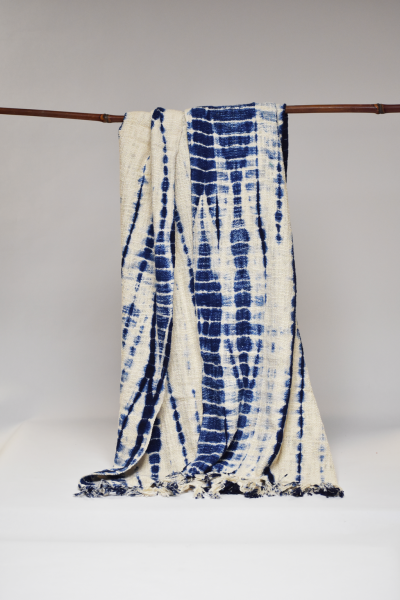 SHIBORI THROW              67" X 42"