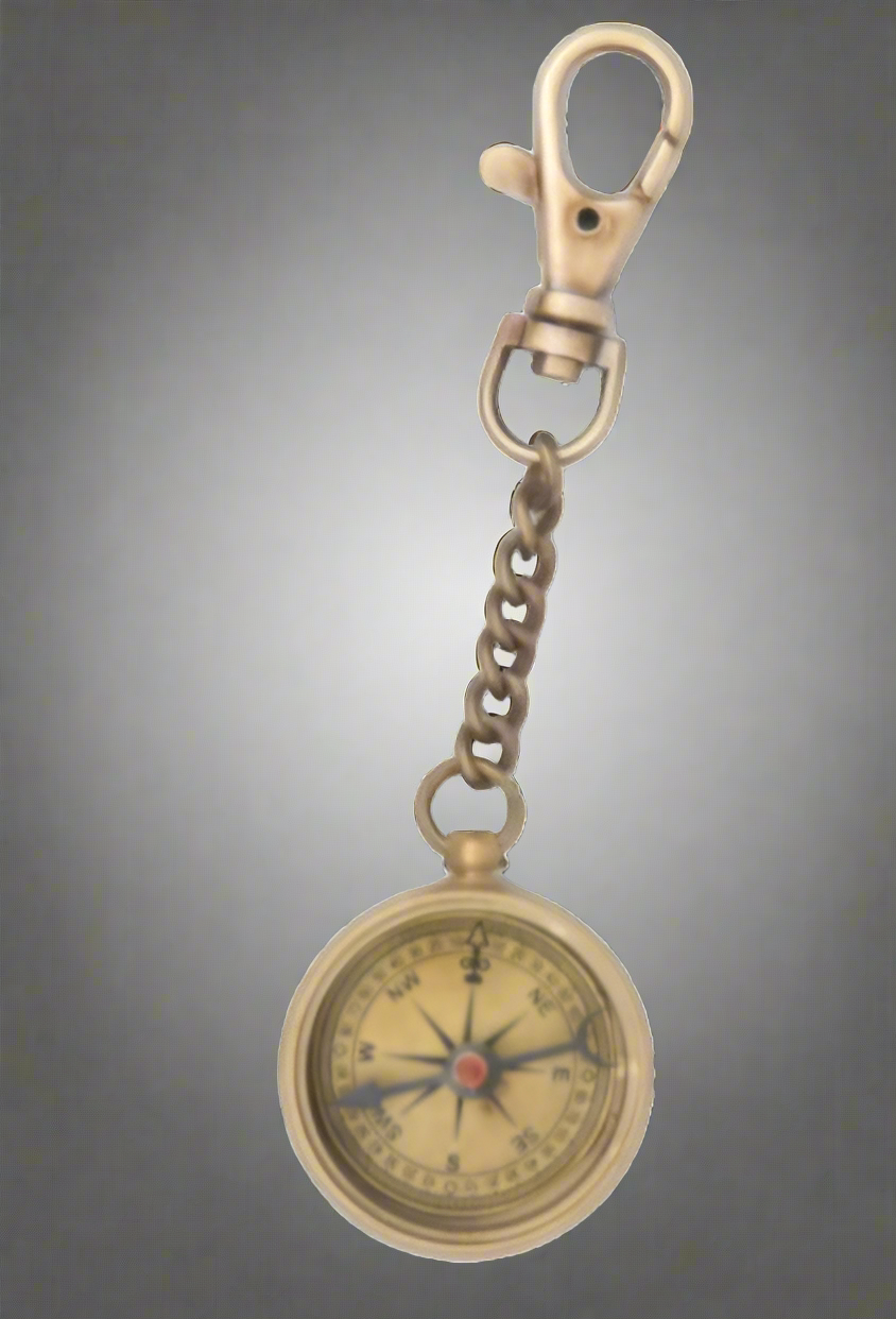 COMPASS KEY CHAIN