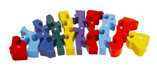FISH PUZZLE - COLORS & NUMBERS