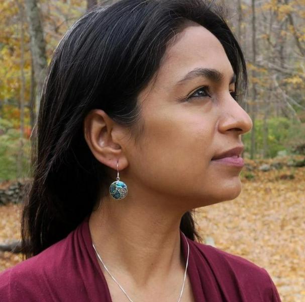 STERLING SILVER SCROLLWORK EARRINGS