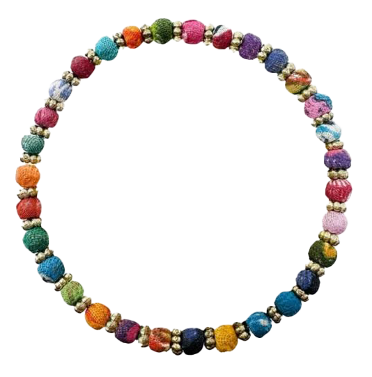 MINI BEAD KANTHA BRACELET