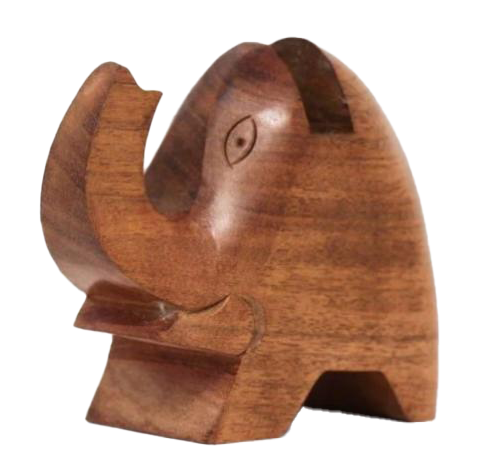 ACACIA ELEPHANT EYEGLASS STAND