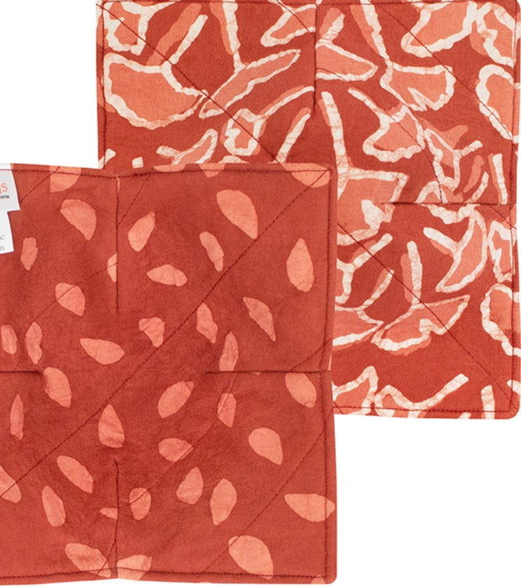 Rust Batiked Bowl Cozy