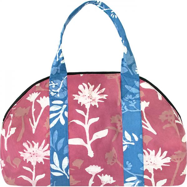 BATIKED ORGANIC COTTON WEEKEND BAG