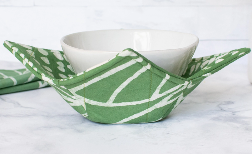 RUST GINGKO BOWL COZY