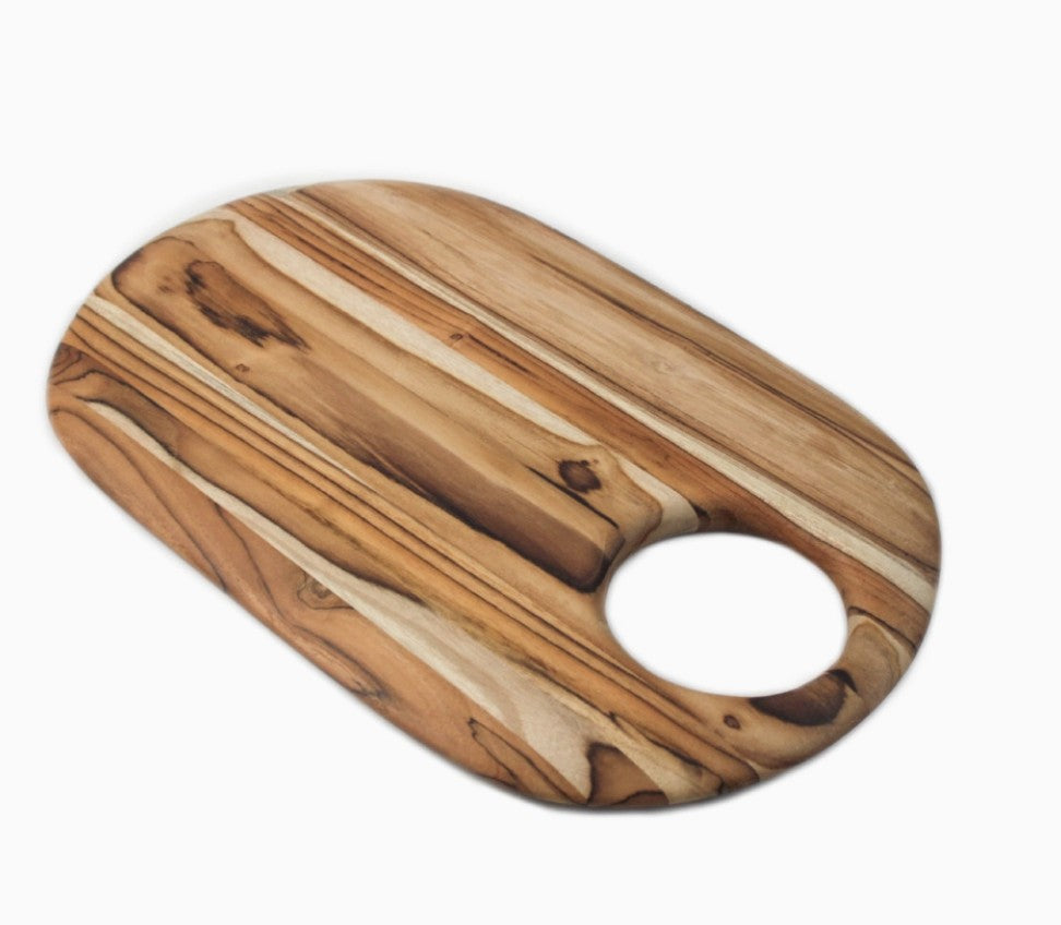 Teak Oval O Board