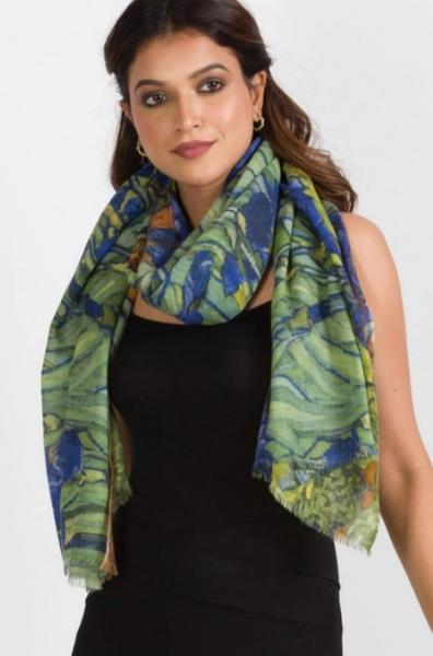 IRIS WOOL SHAWL