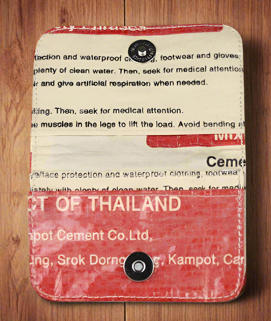 CEMENT BAG CARD HOLDER