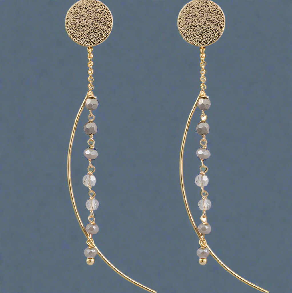 SILVER NIKKI EARRINGS
