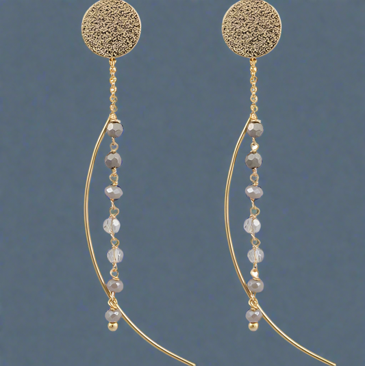 SILVER NIKKI EARRINGS