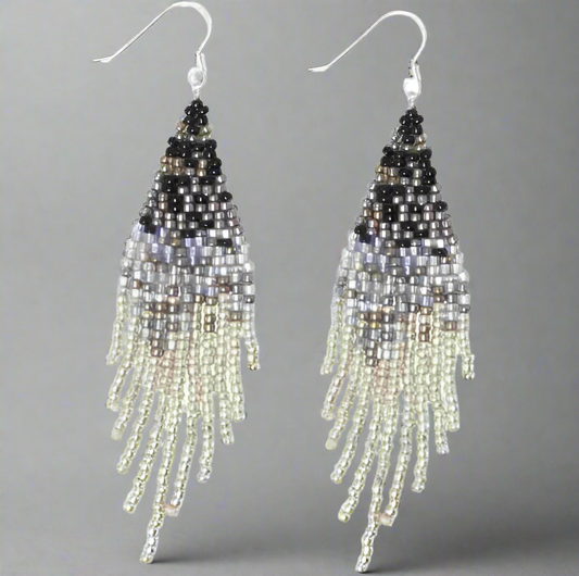 SILVER CHANDELIER EARRINGS