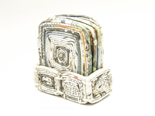 UPCYCLED PAPER COASTERS