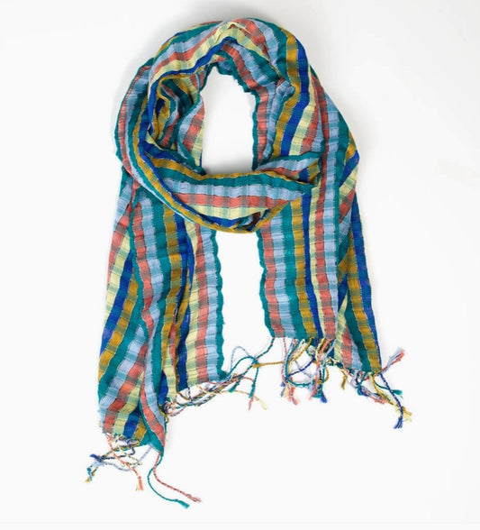 Beachscape Cotton Scarf