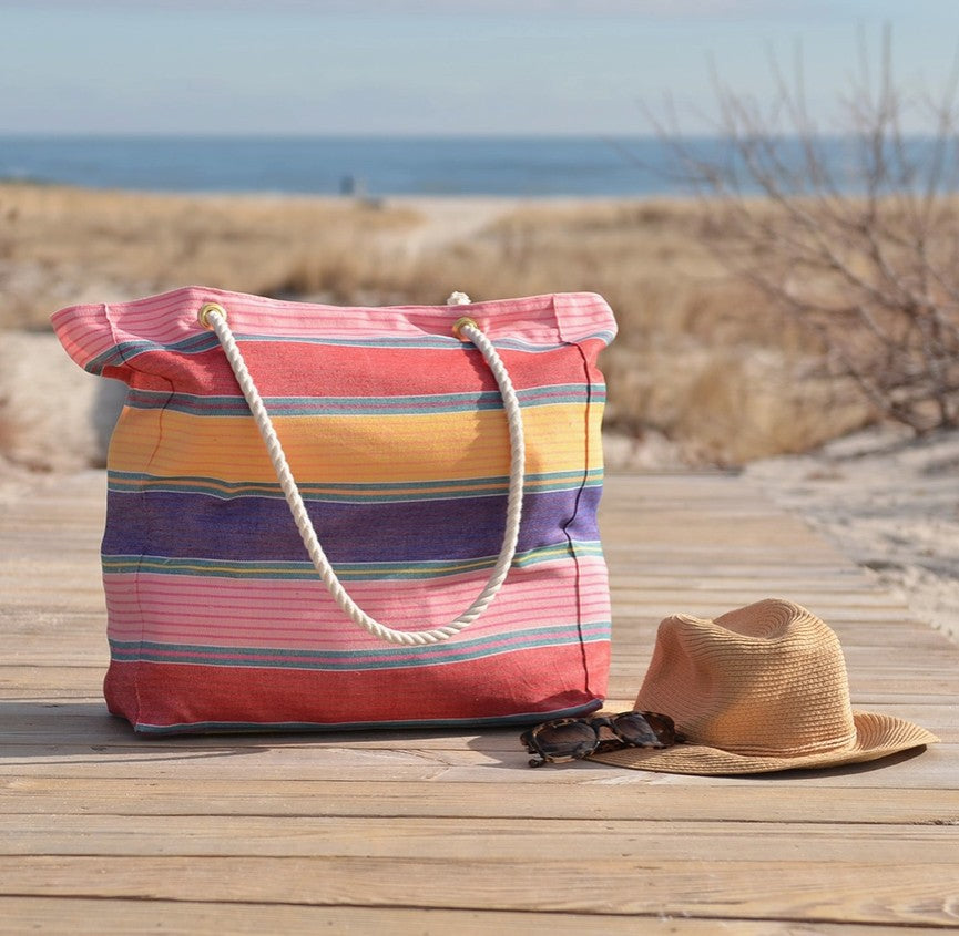 Handwoven Festival Beach Tote