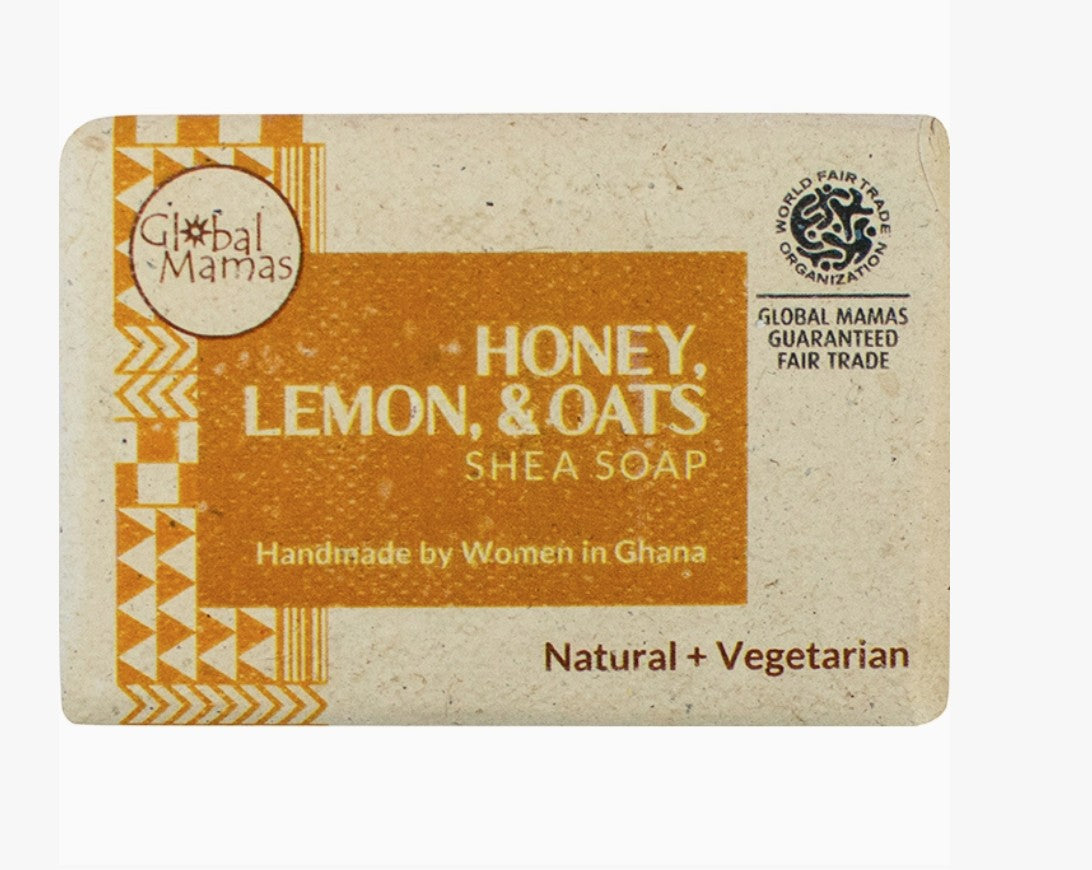 Honey, Lemon and Oats Shea Soap