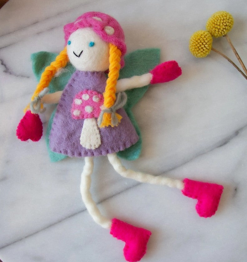 Pink Mushroom Tooth Fairy