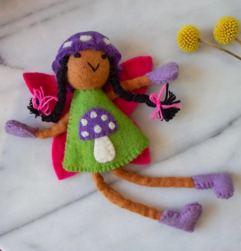 Purple Mushroom Tooth Fairy