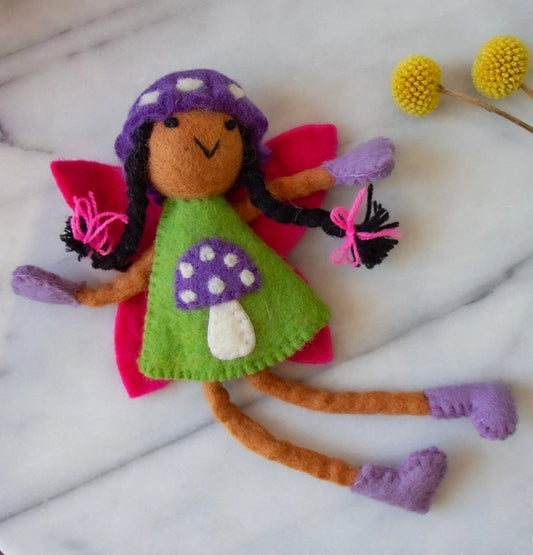 Purple Mushroom Tooth Fairy