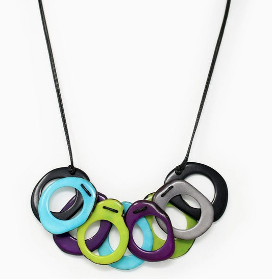 Shoreline Tagua Slice Necklace