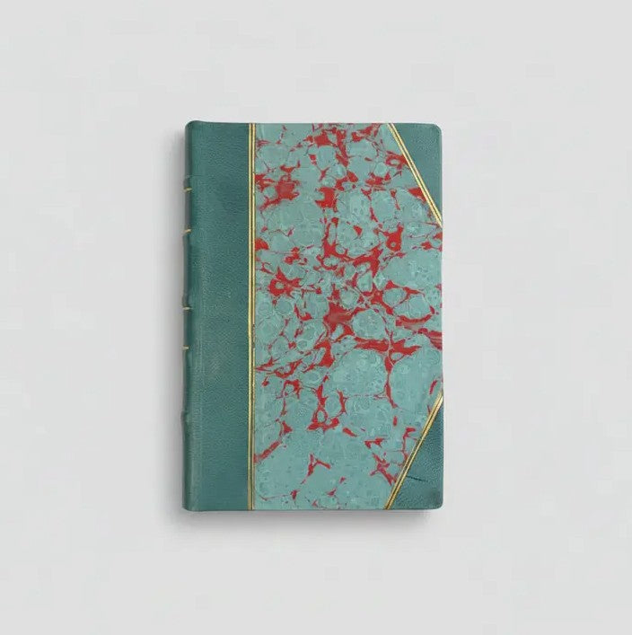 Teal Marbled Journal