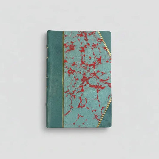 Teal Marbled Journal