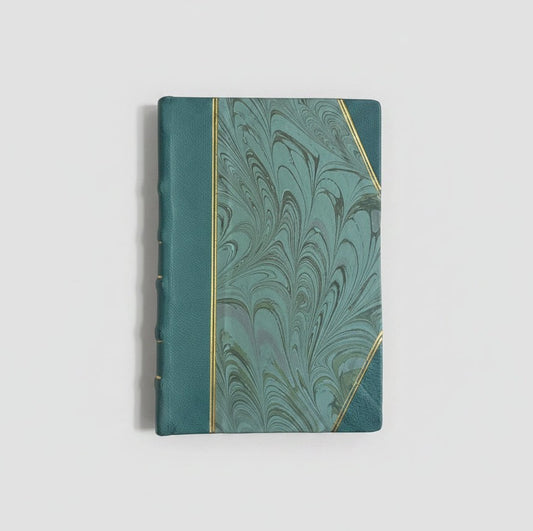 Teal Marbled Journal