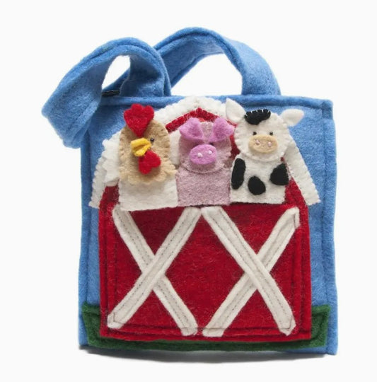 Barnyard Puppet Bag