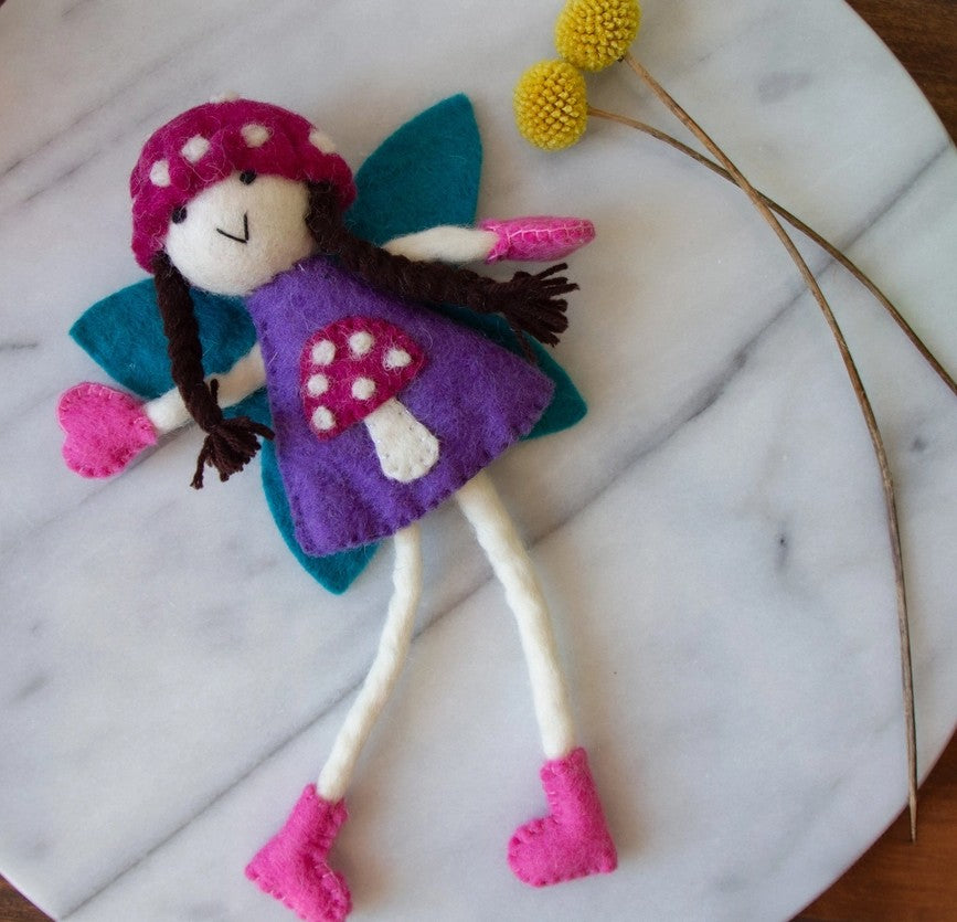 Carmine Mushroom Tooth Fairy