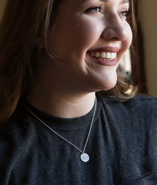 Sterling Sunburst Necklace