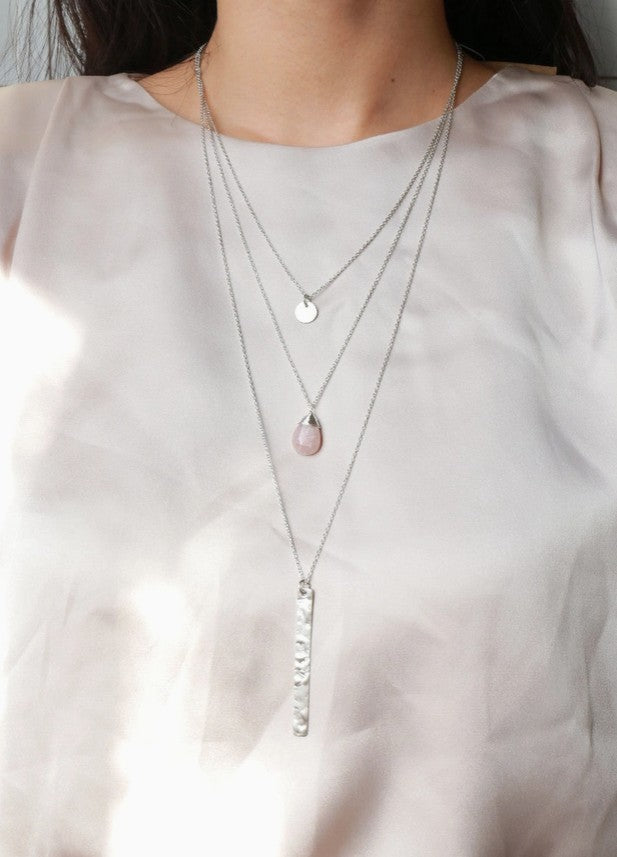 Triple Strand 7-Way Necklace