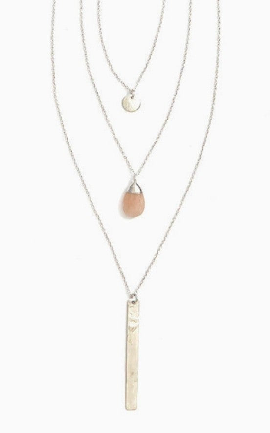 Triple Strand 7-Way Necklace