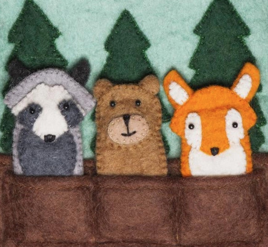 Woodland Friends Puppet Bag