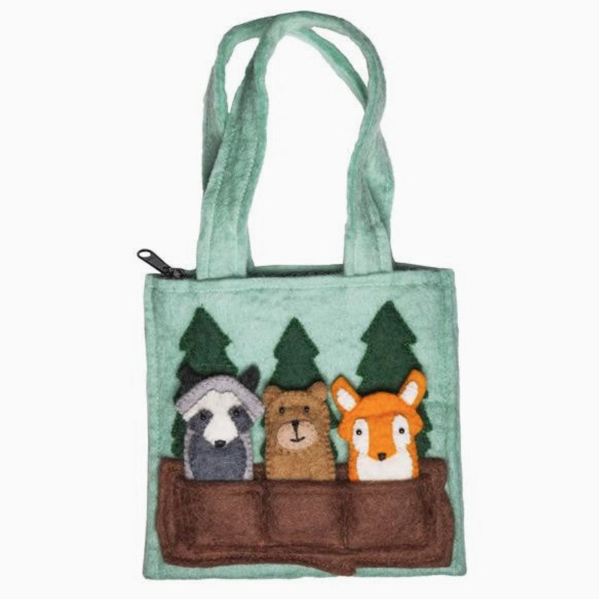 Woodland Friends Puppet Bag